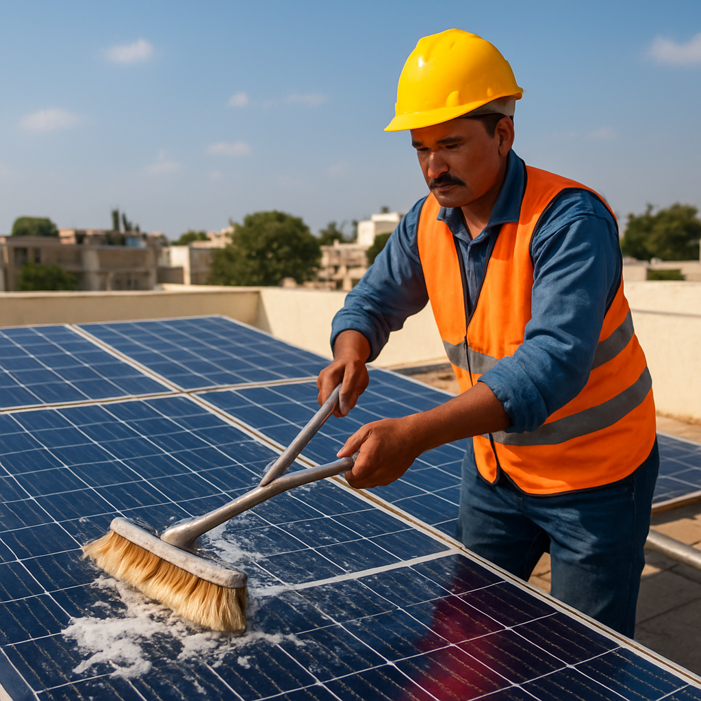 Panel Cleaning & Service in Moga, Punjab